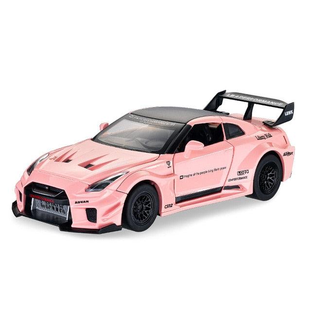 New 1:32 NISSAN GTR GT-R R35 Alloy Car Model - Puritific