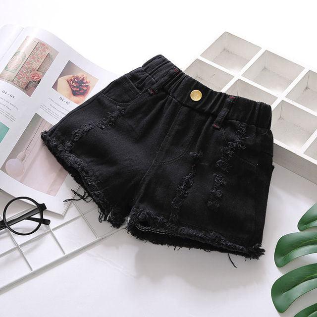 New Western Style Girls Denim Shorts - Puritific