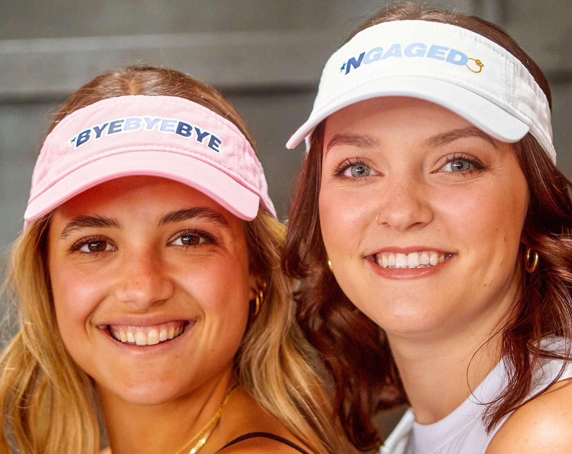 *NGAGED | ByeByeBye 90's Visors - For Your Ultimate Boy Band Bachelorette Party! Festivals & Parties