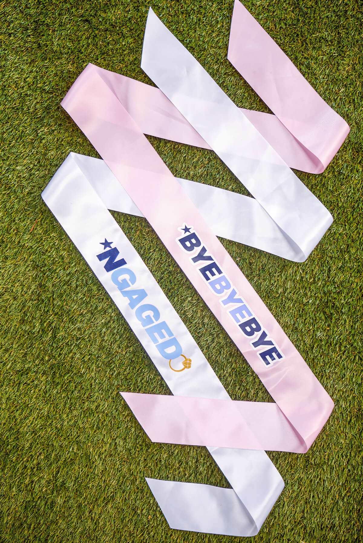 *NGAGED | ByeByeBye Bachelorette Party Sash - For Your Ultimate Boy Band Bachelorette Party! Festivals & Parties