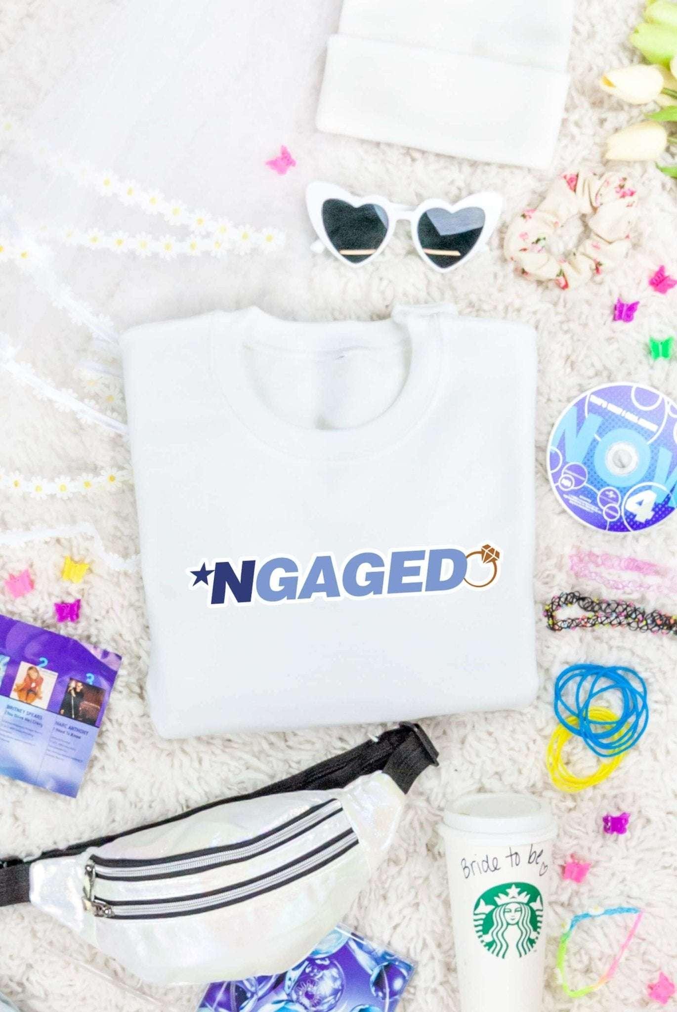 *NGAGED | ByeByeBye Sweatshirt - For Your Ultimate Boy Band Bachelorette Party! Festivals & Parties