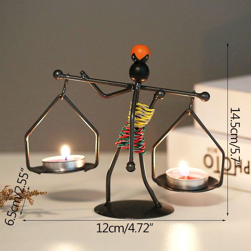 Nordic Metal Candlestick - Puritific