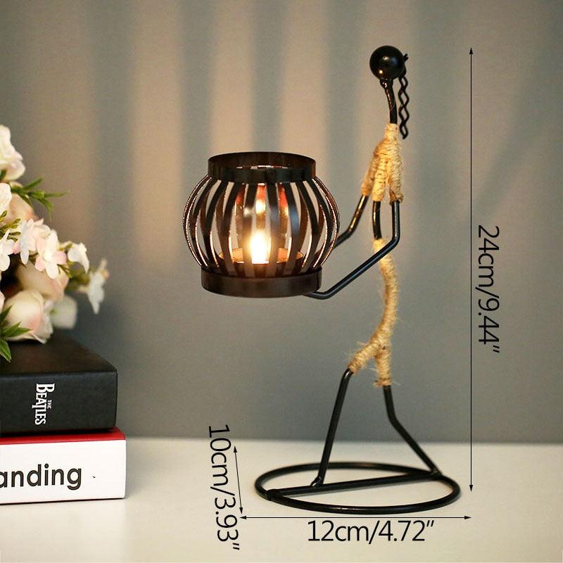 Nordic Metal Candlestick - Puritific