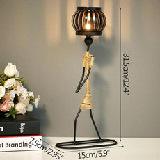 Nordic Metal Candlestick - Puritific