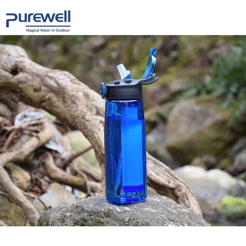 Blue Water Filter With Kettle - Puritific