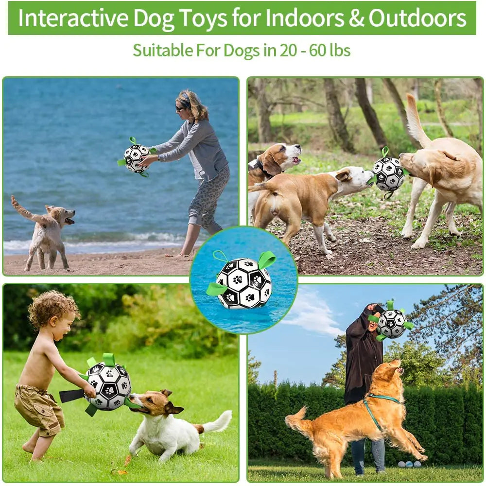 Soccer Ball Dog Toy - Puritific