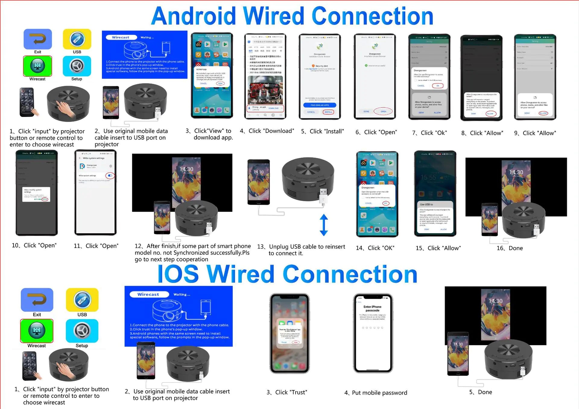 Mini Portable Smartphone Projectors - Puritific