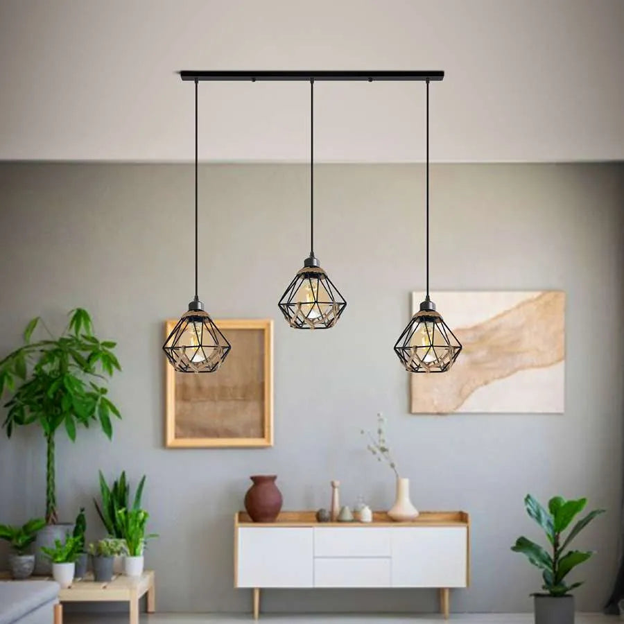 3 light Pendant hanging Ceiling Light For Bar Restaurant ~ 5133-1