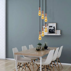 stair lights 6 light cluster pendant light for modern house ~5129-0