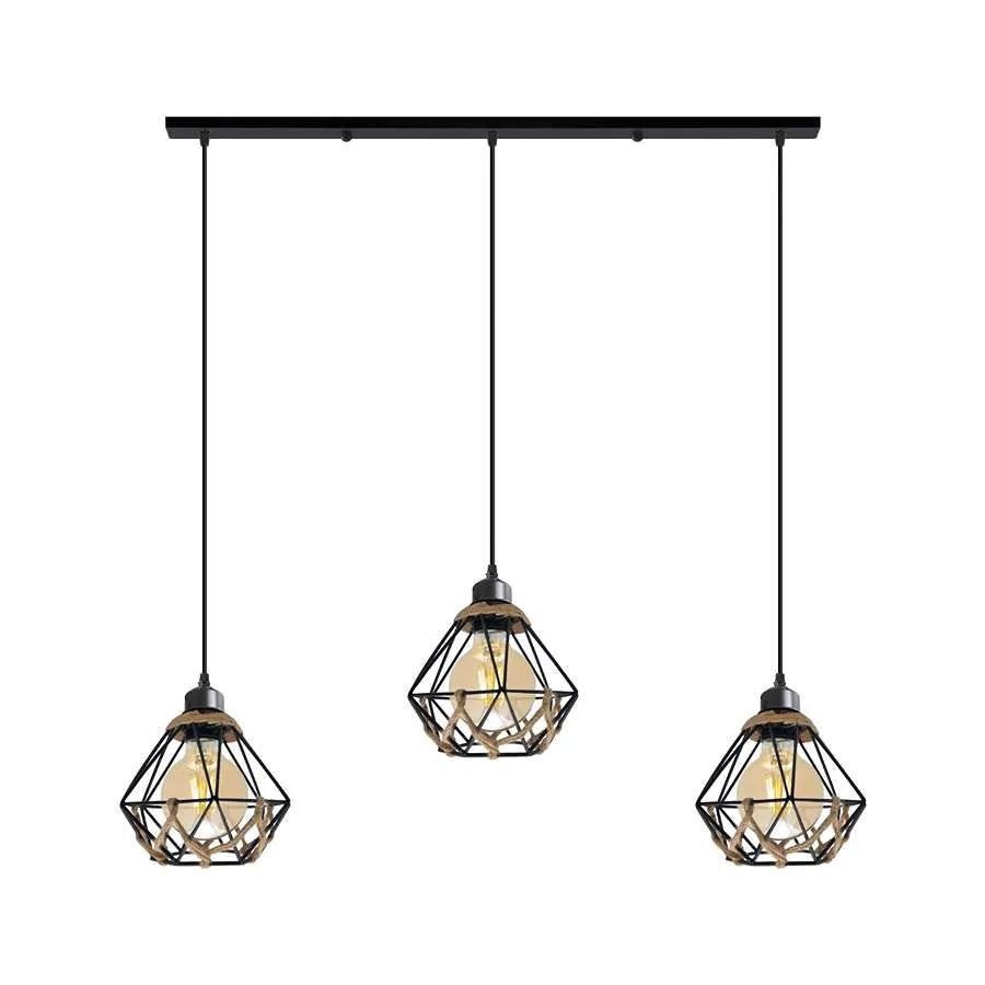 3 light Pendant hanging Ceiling Light For Bar Restaurant ~ 5133-3