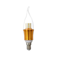 Candle Bulb E14 Base 5w/7w Flame Tip Chandelier Light ~5014-2