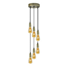 stair lights 6 light cluster pendant light for modern house ~5129-10