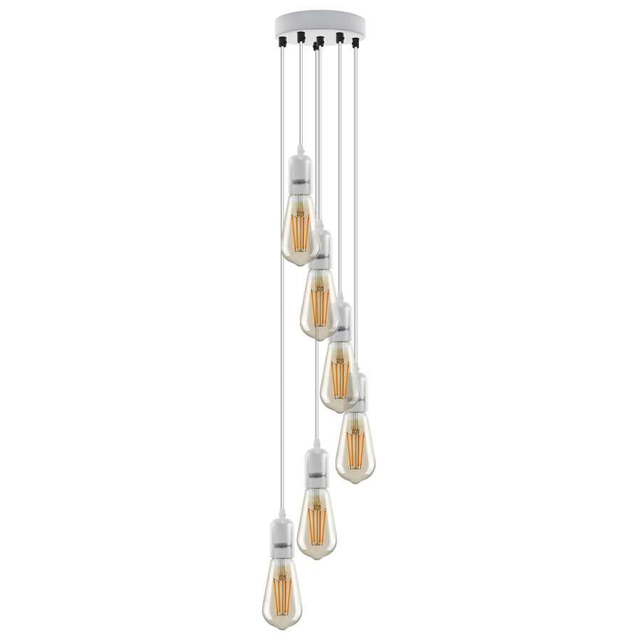 stair lights 6 light cluster pendant light for modern house ~5129-6