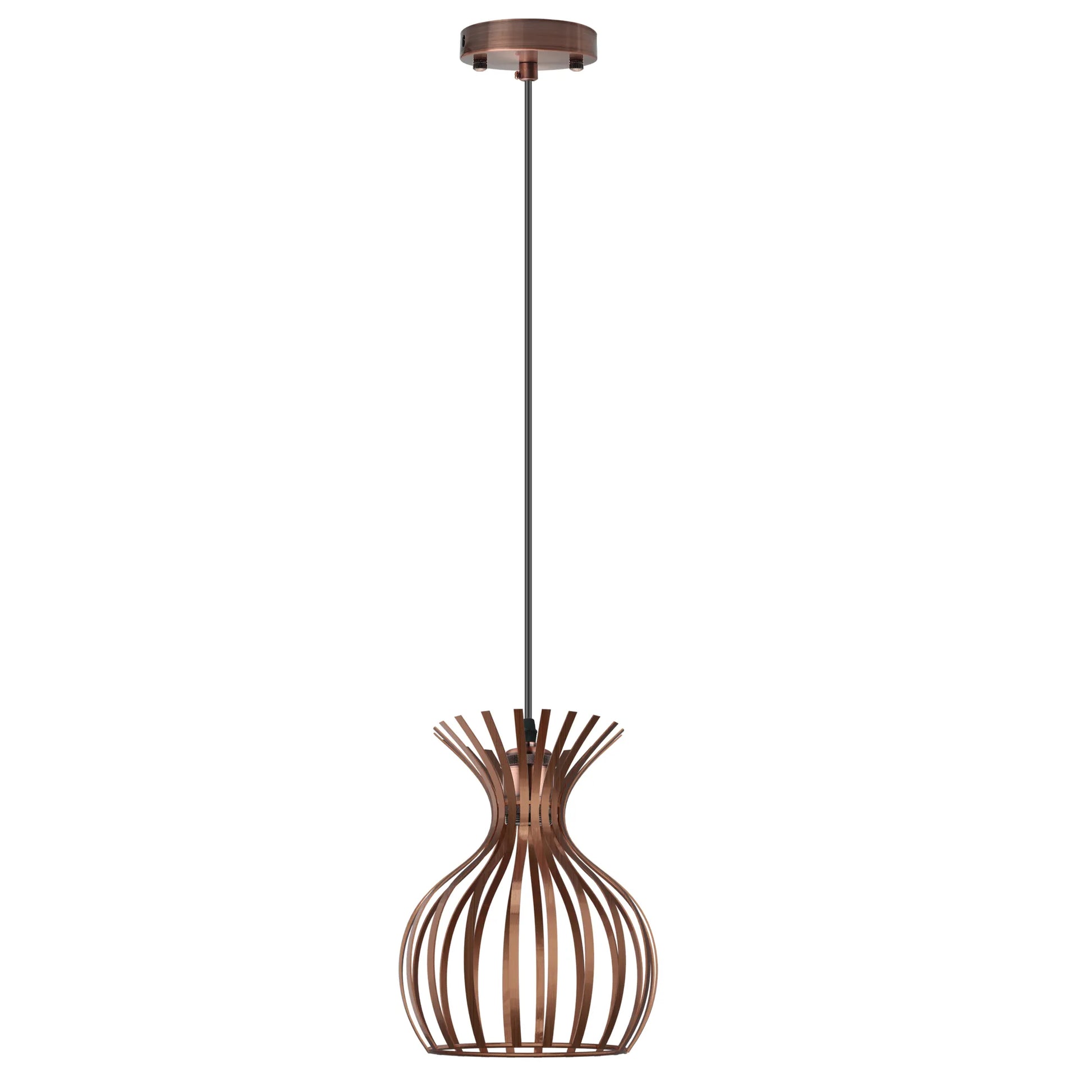 Single Metal Wire Cage Pendant Light~5102-5