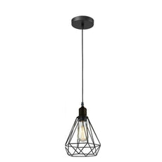 Vintage Industrial Retro Suspended 3 Head Ceiling Pendant Light Lampshade Light~2063-9