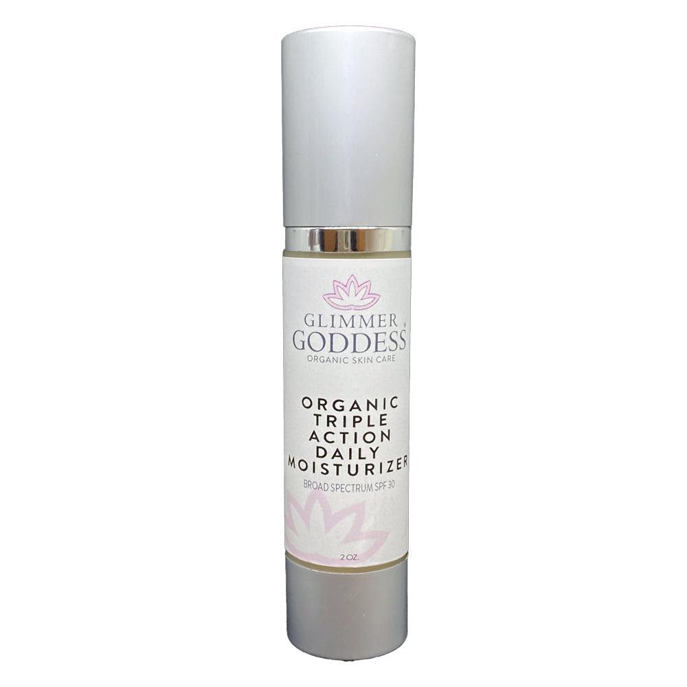 Organic Triple Action Daily Face Cream SPF 30 - Puritific