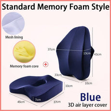 Orthopedic Pillow Memory Foam Seat Set - Puritific