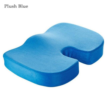 Plush Blue Seat