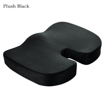 Plush Black Seat