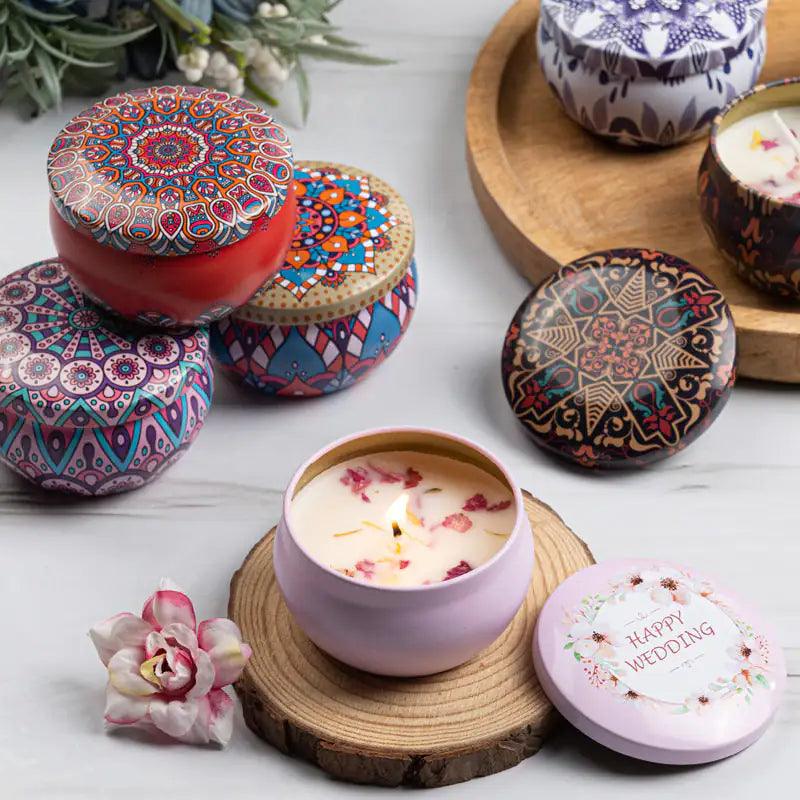 Dried Floral Scented Candles - Puritific