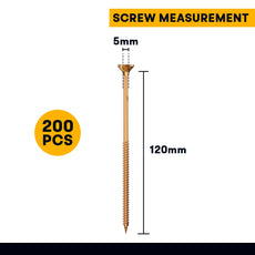 Self-Tapping Flat Countersinking Head Wood Screws~5382-13