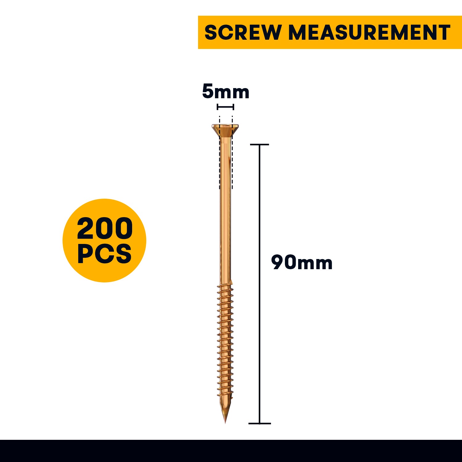 Self-Tapping Flat Countersinking Head Wood Screws~5382-11