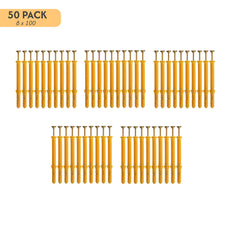 Wall Plugs Plastic Screw Set Assorted Set Drywall ~ 5363-2