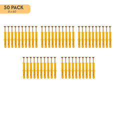 Wall Plugs Plastic Screw Set Assorted Set Drywall ~ 5363-11