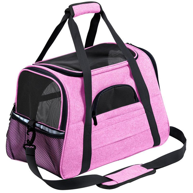 Pet Messenger Carrier Travel Bag - Puritific