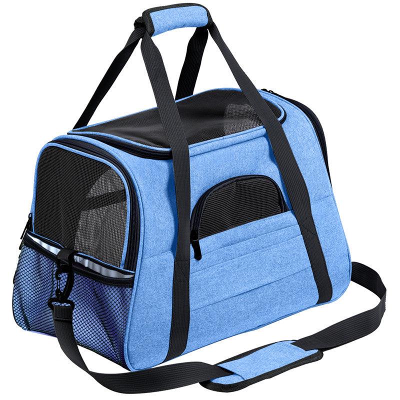 Pet Messenger Carrier Travel Bag - Puritific