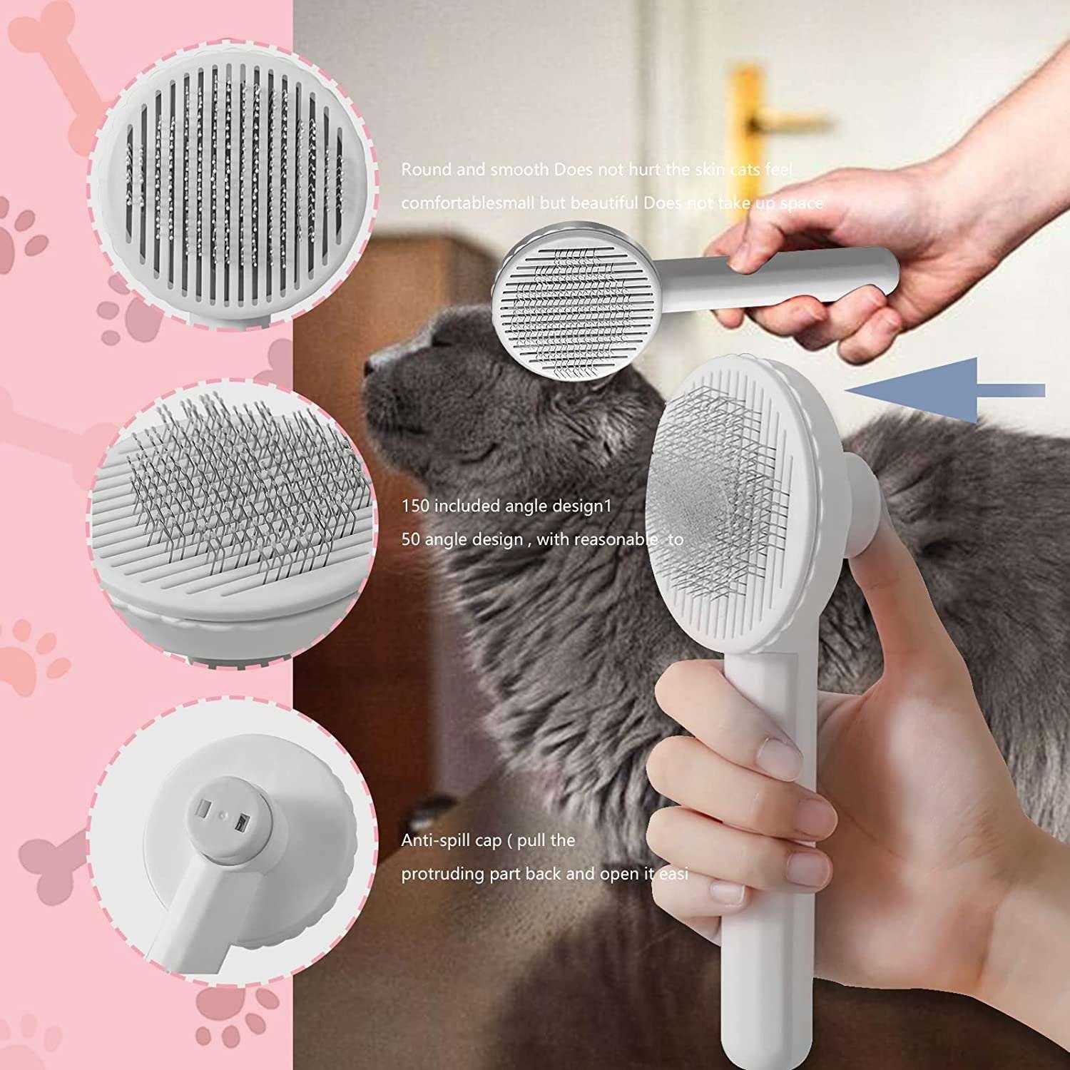 Pets One-key Hair Brush