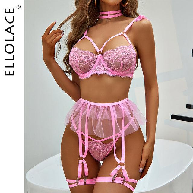 Pink Ruffles Lingerie - Puritific