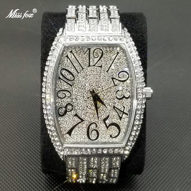 Popular Tonneau Diamond Watch - Puritific