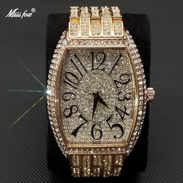 Popular Tonneau Diamond Watch - Puritific