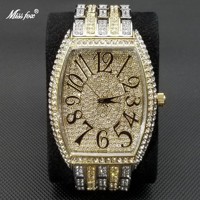 Popular Tonneau Diamond Watch - Puritific