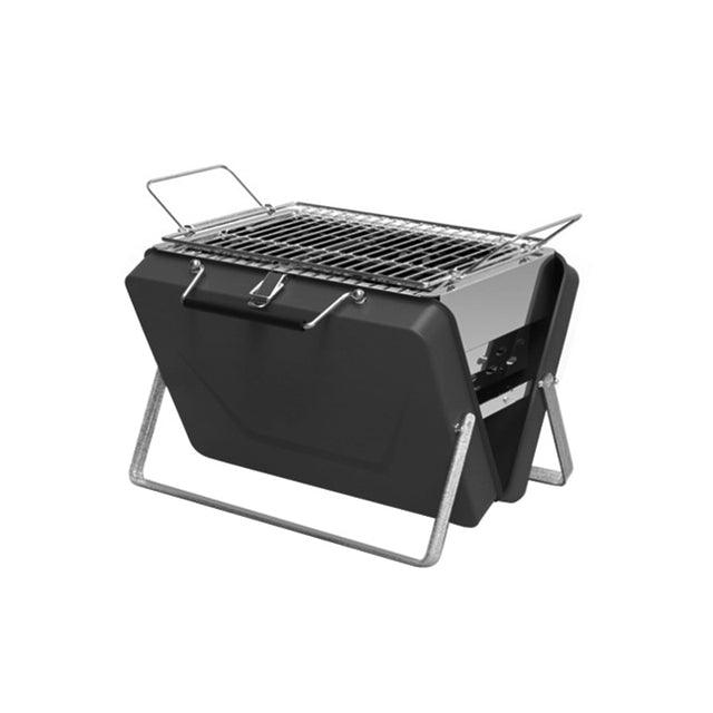 Portable Camping BBQ Folding Cooking Charcoal Coal Stainless Steel Grill - Puritific