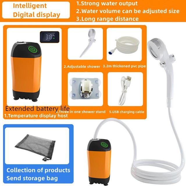 Portable Rechargeable Shower Set - Puritific