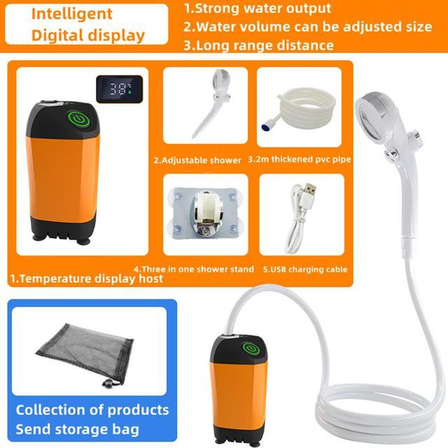 Portable Rechargeable Shower Set - Puritific