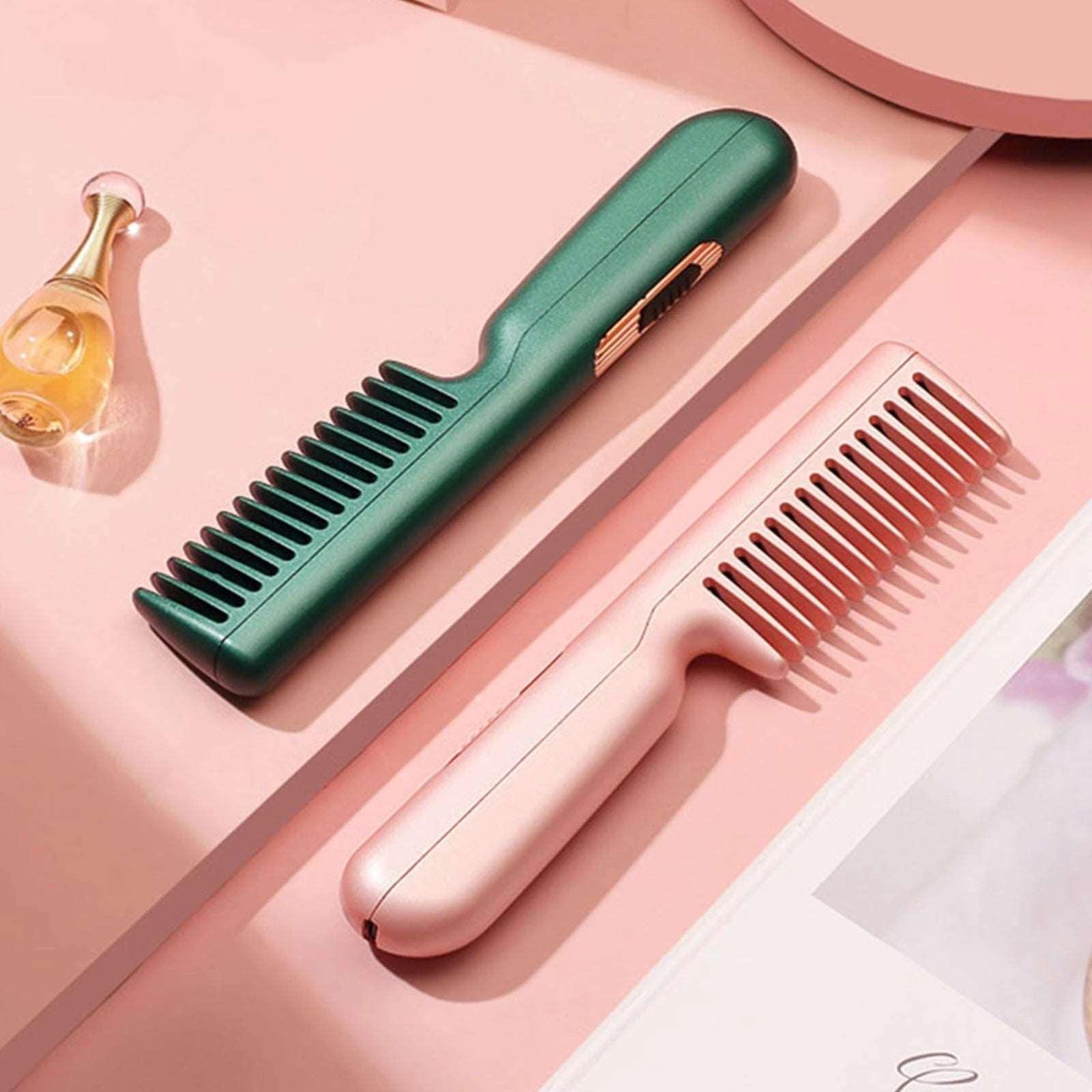 Portable Straightening Hair Comb