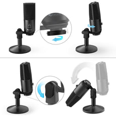 USB Microphone for Mac/ pc Windows,Vocal Mic for Multipurpose,Optimized for Recording,Voice Overs,for YouTube Skype-1