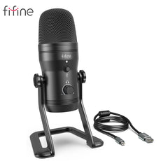 USB Recording Microphone Computer Podcast Mic for PC/PS4/Mac,Four Pickup Patterns for Vocals,Gaming,ASMR,Zoom-class-0