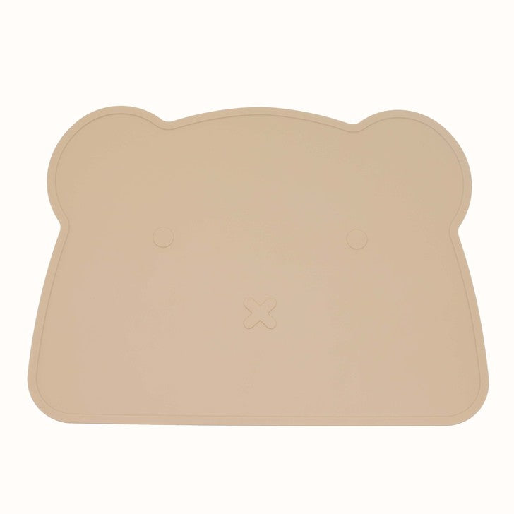 Baby Bear Shape Silicone Washable Insulated Placemat-11