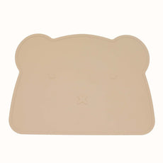 Baby Bear Shape Silicone Washable Insulated Placemat-11