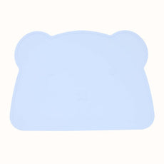 Baby Bear Shape Silicone Washable Insulated Placemat-7