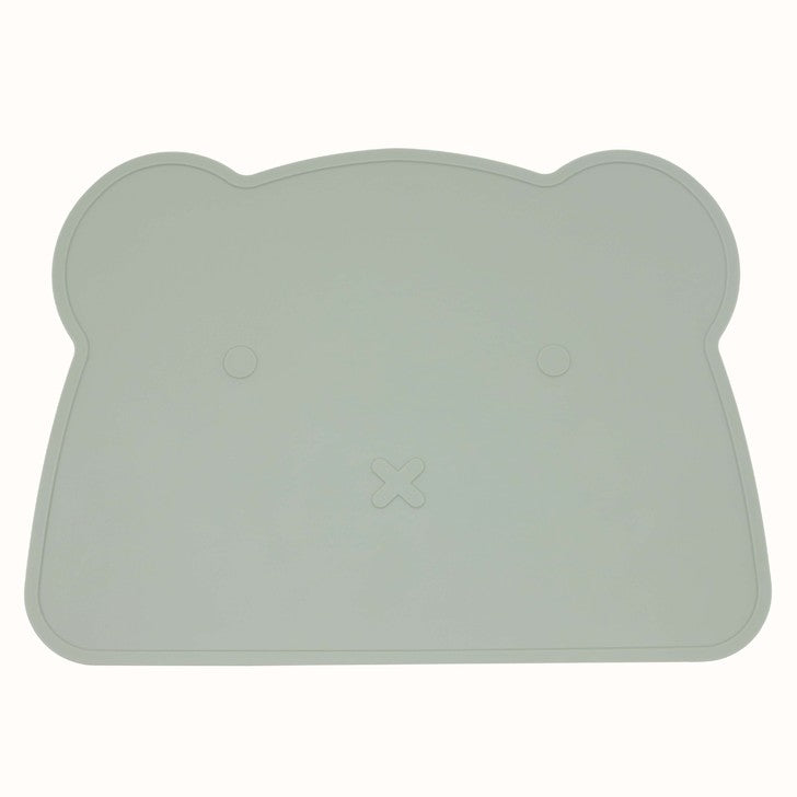 Baby Bear Shape Silicone Washable Insulated Placemat-8