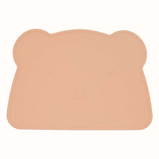 Baby Bear Shape Silicone Washable Insulated Placemat-12