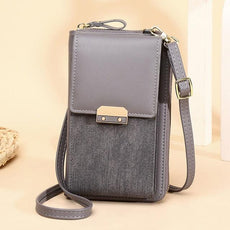 PU Leather Ladies Wallet Crossbody Bag - Puritific