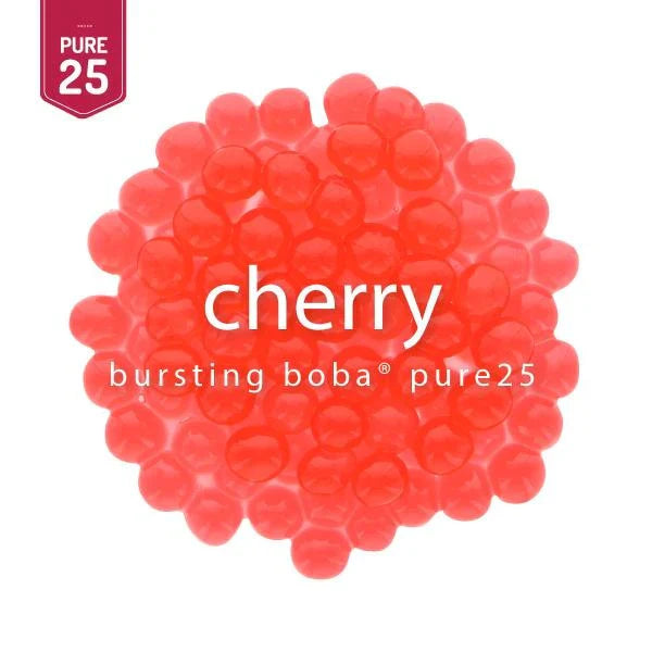 Cherry Bursting Boba Pure25 - Popping Boba - Bossen - Canada-1