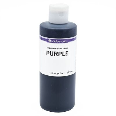 Purple Liquid Food Color - Liquid Food Coloring - 4 oz, 1 Gallon-0