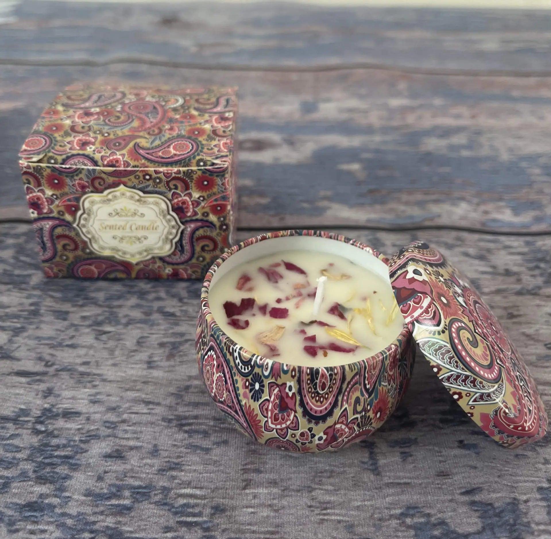 Dried Floral Scented Candles - Puritific